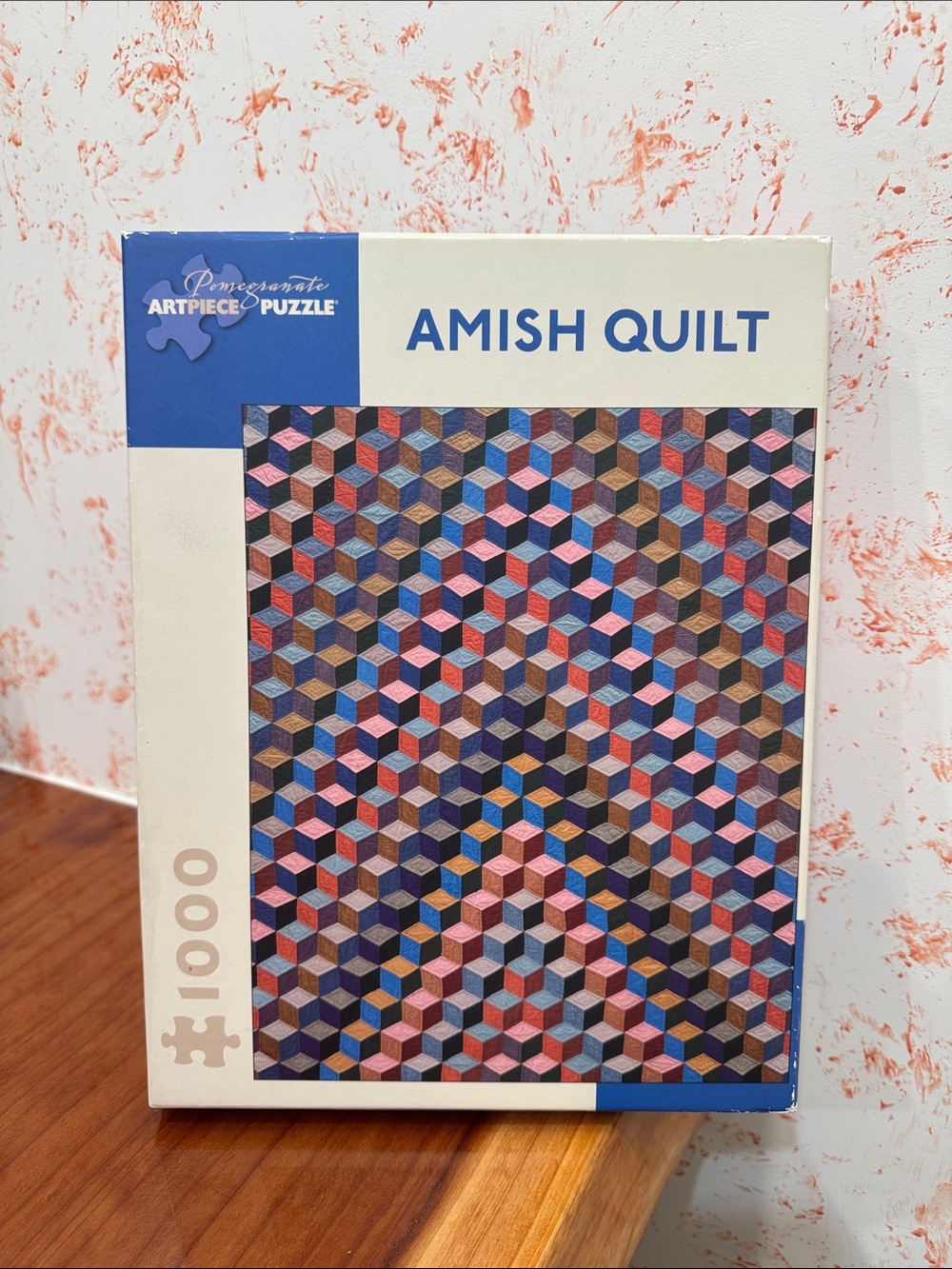 Pomegranate Amish Quilt - 1000 Piece Puzzle